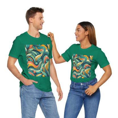 Abstract Waves: Tropical Vibe