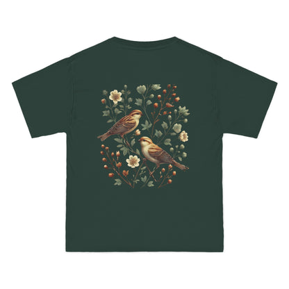 Songbirds: Floral Sepia