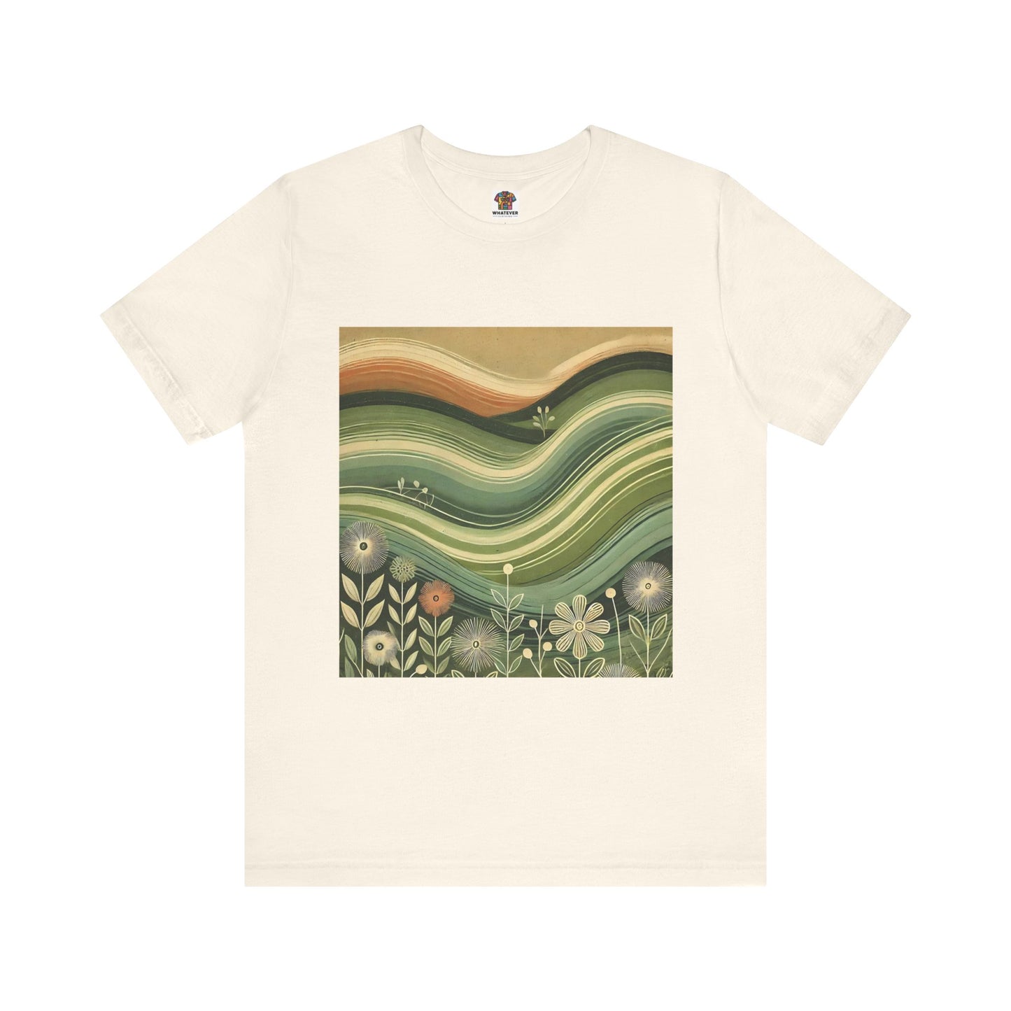 Rolling Hills: Floral Sepia