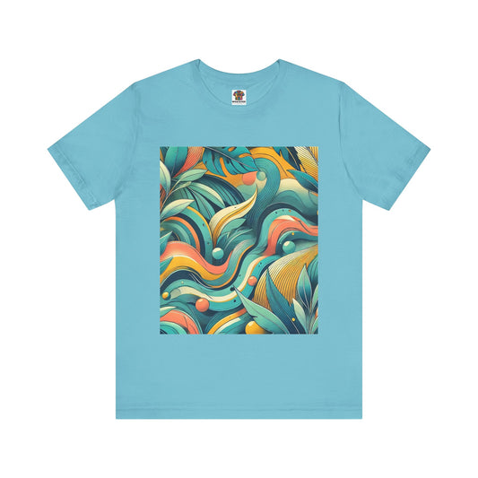 Abstract Waves: Tropical Vibe