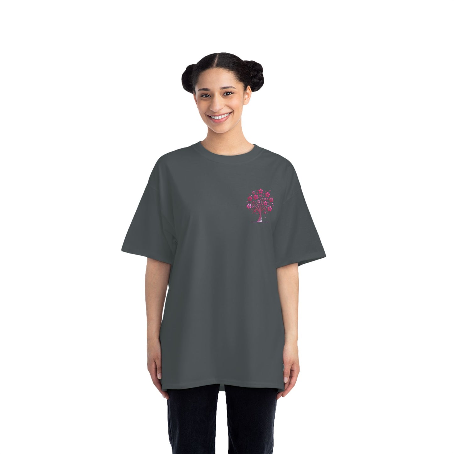 Isolated
  Stylized Tree: Floral Noir