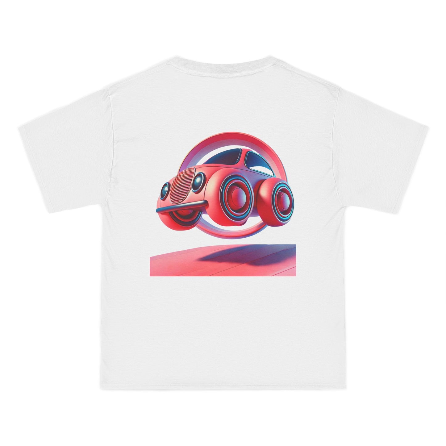 Stylized
  Car: Surreal Minimalism