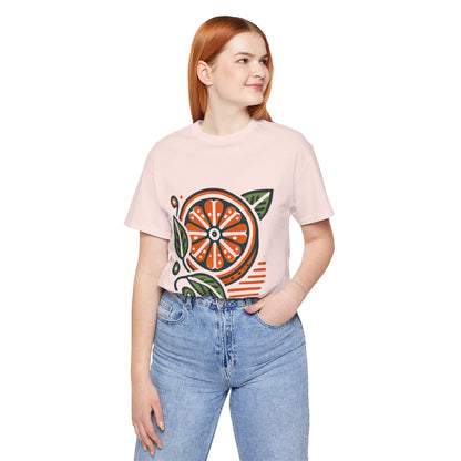 Citrus Slice: Floral Orange Vibe
