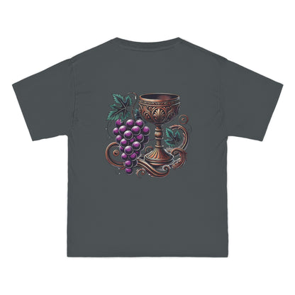 Grapes
  and Goblet: Classical Elegance