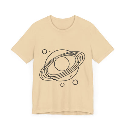 Celestial
  Rings: Minimalist Line Art