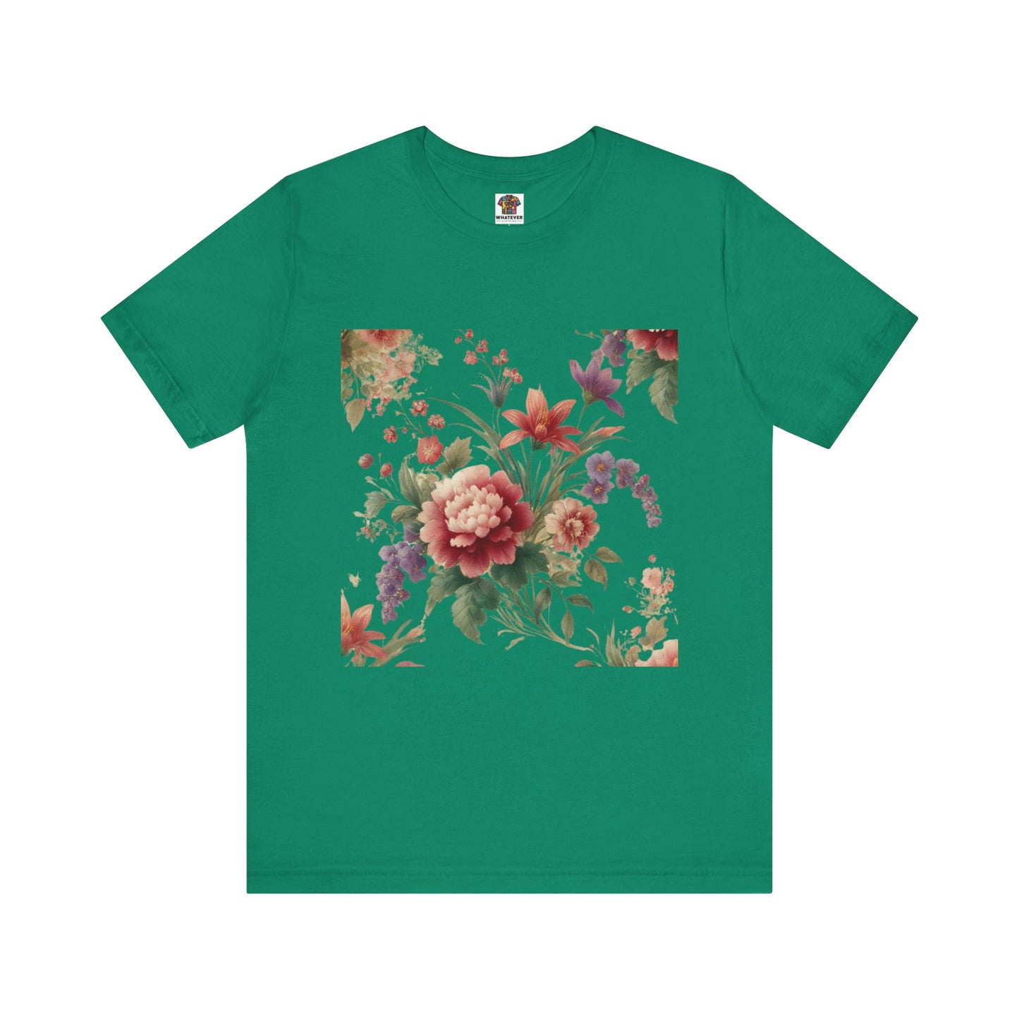 Floral Pattern Fabric: Watercolor Floral