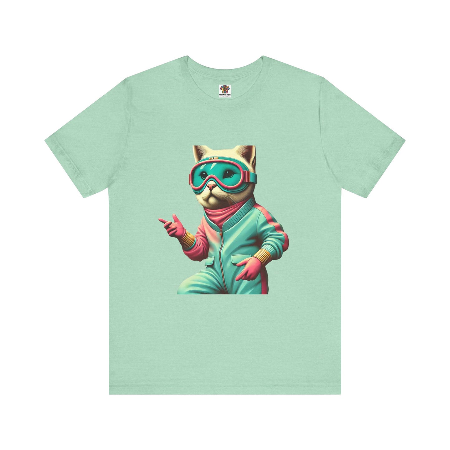 Stylized Cat: Retro-Futuristic
