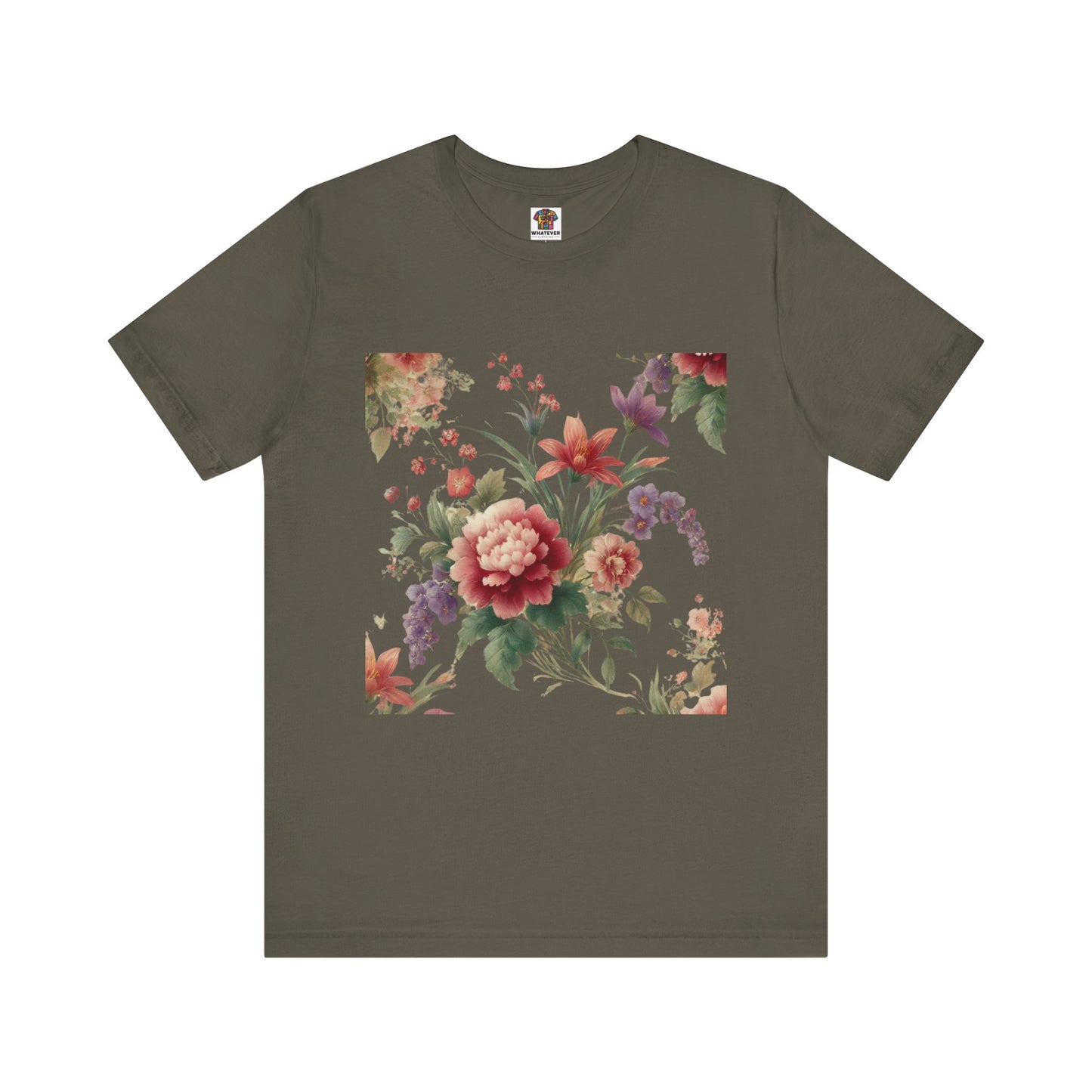 Floral Pattern Fabric: Watercolor Floral