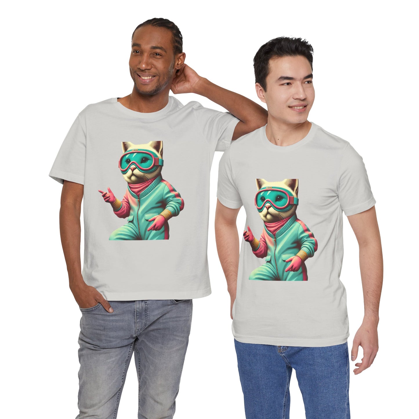 Stylized Cat: Retro-Futuristic