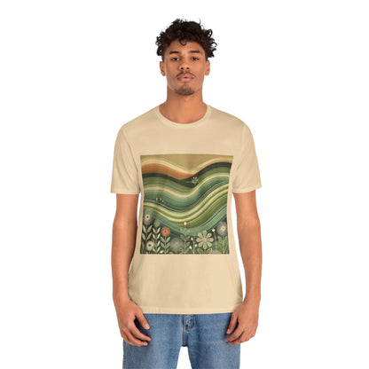 Rolling Hills: Floral Sepia