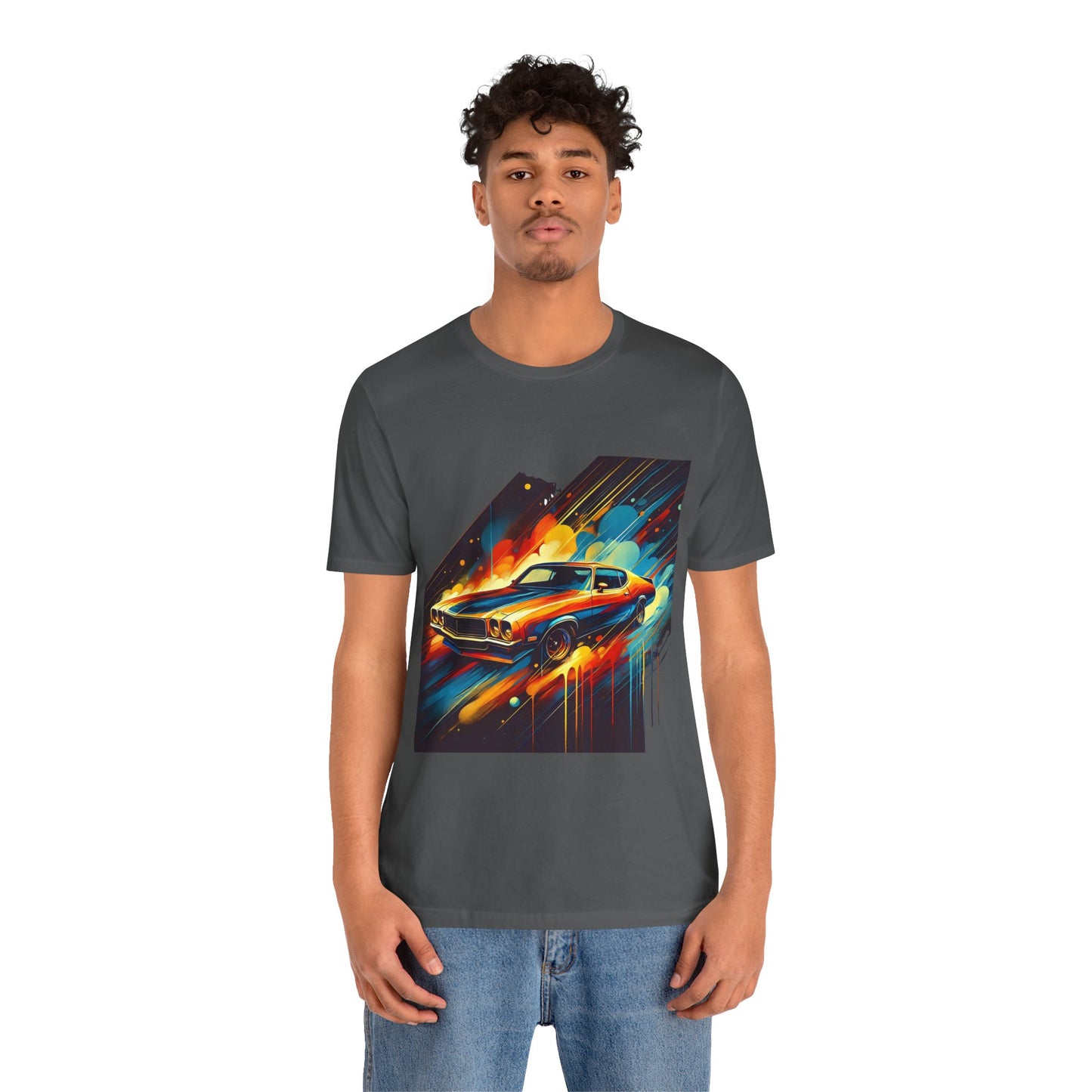 1970s Car: Abstract Splash