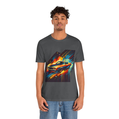 1970s Car: Abstract Splash