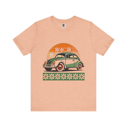 Classic Car: Floral Orange Vibe