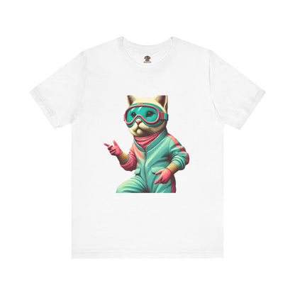 Stylized Cat: Retro-Futuristic