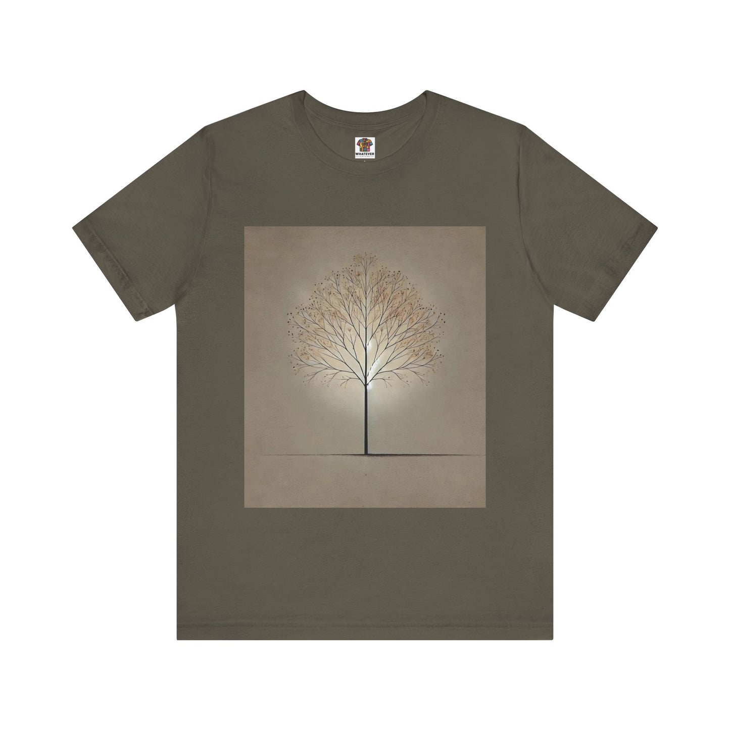 Autumn Tree: Minimalistic Nature Design