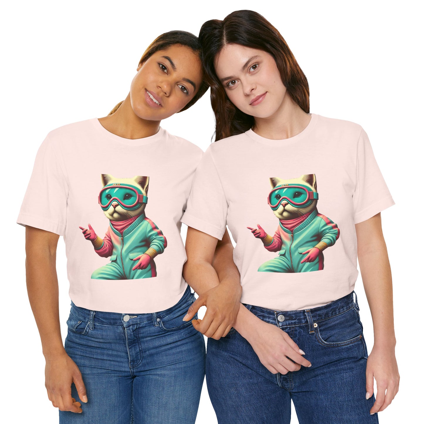 Stylized Cat: Retro-Futuristic