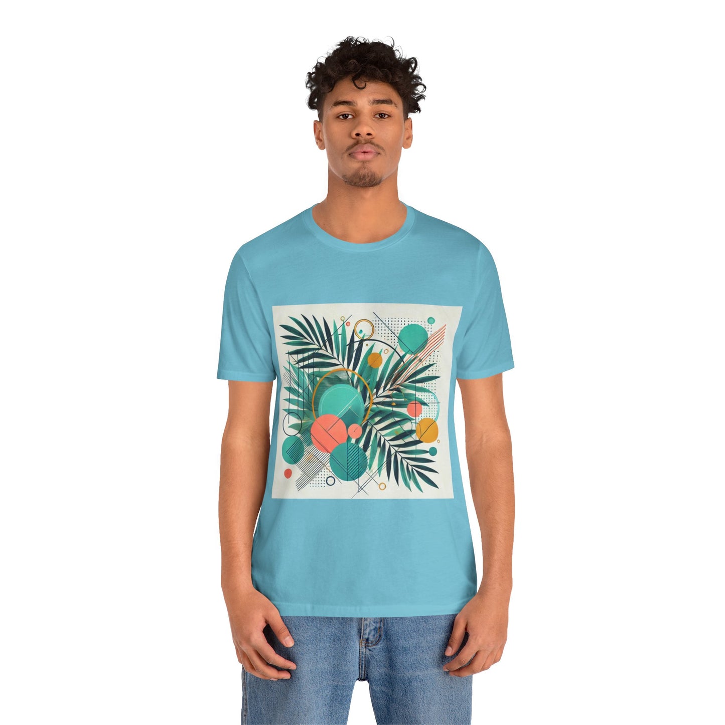 Geometric Shapes: Tropical Vibe