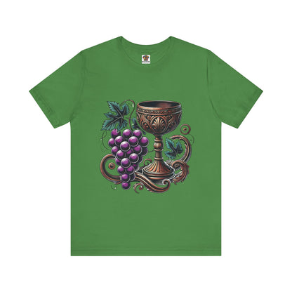 Grapes and Goblet: Classical Elegance
