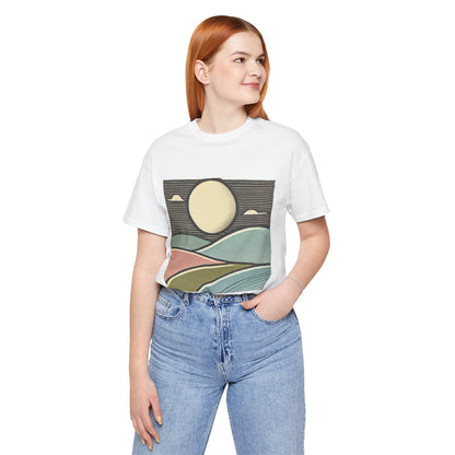 Minimalist Landscape: GROOVY Retrozip