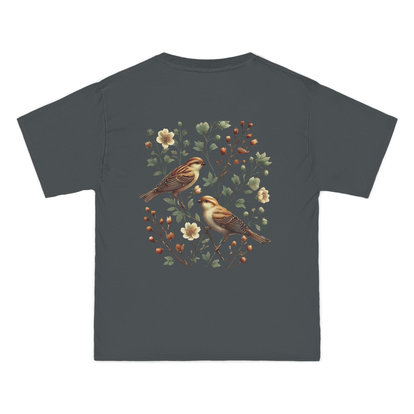 Songbirds: Floral Sepia