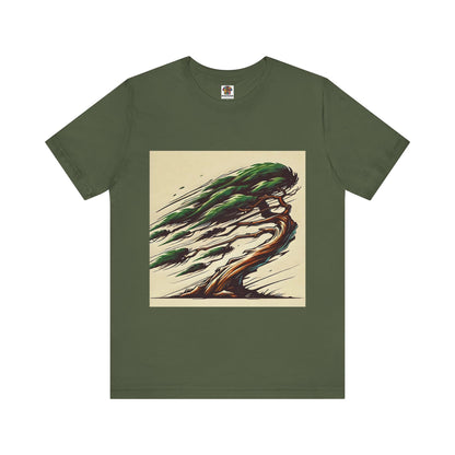 Wind-Swept Pine: Dynamic Motion