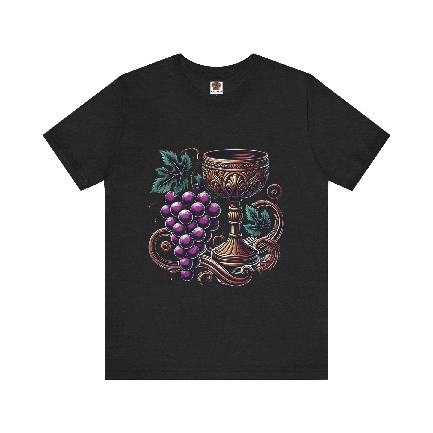 Grapes and Goblet: Classical Elegance