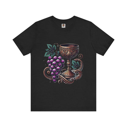 Grapes and Goblet: Classical Elegance
