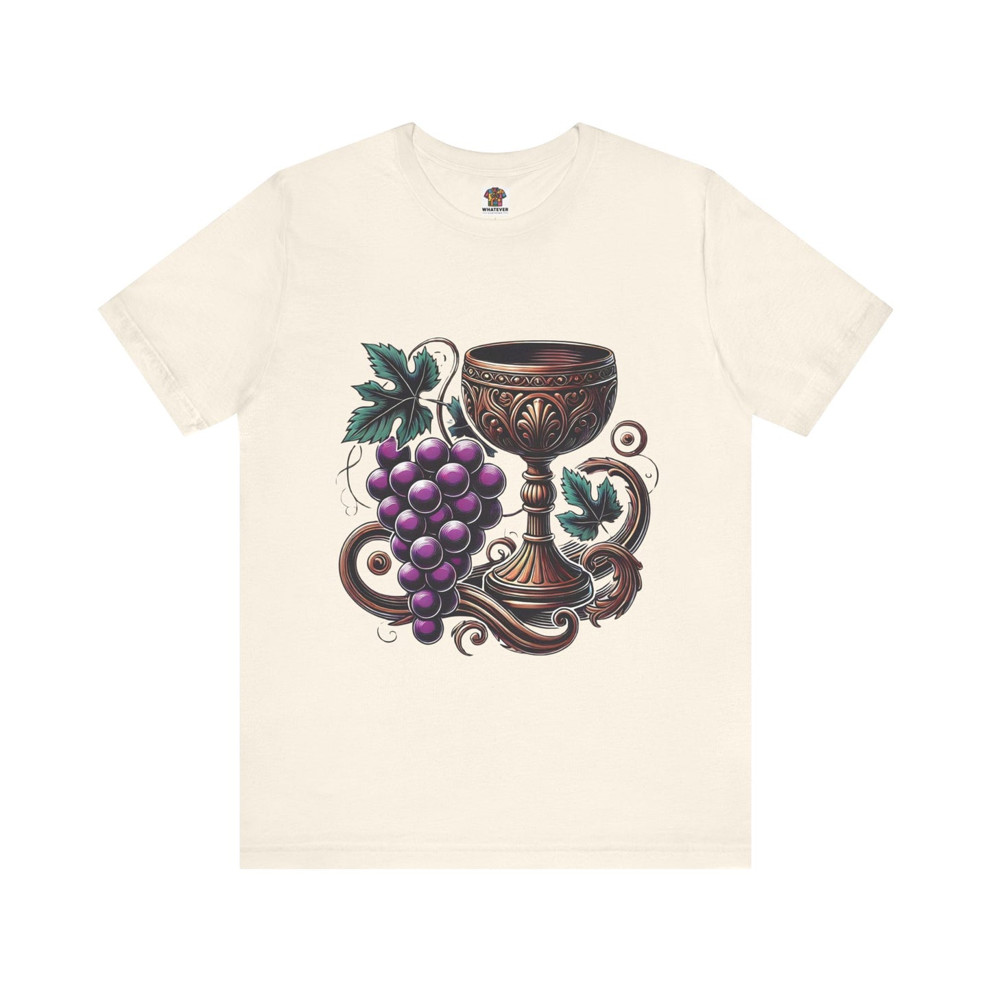 Grapes and Goblet: Classical Elegance