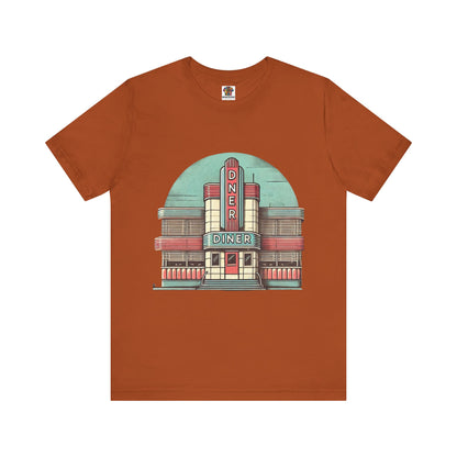 Stylized 1970s Diner: GROOVY Retrozip