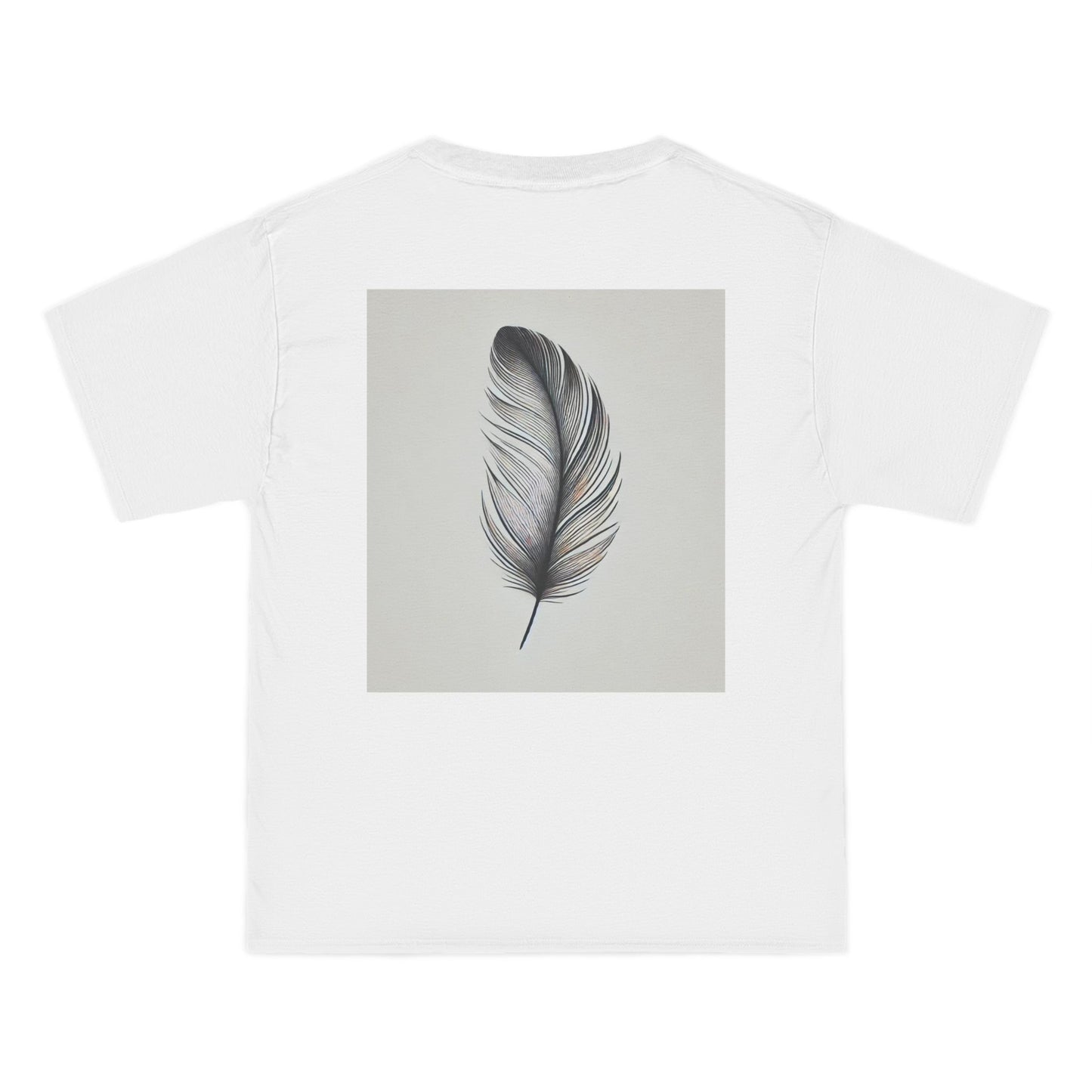 Solitary
  Feather: Minimalist Line Art