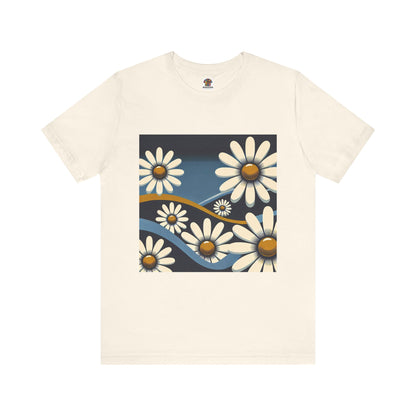 Daisy Landscape: Retro Pop-Art