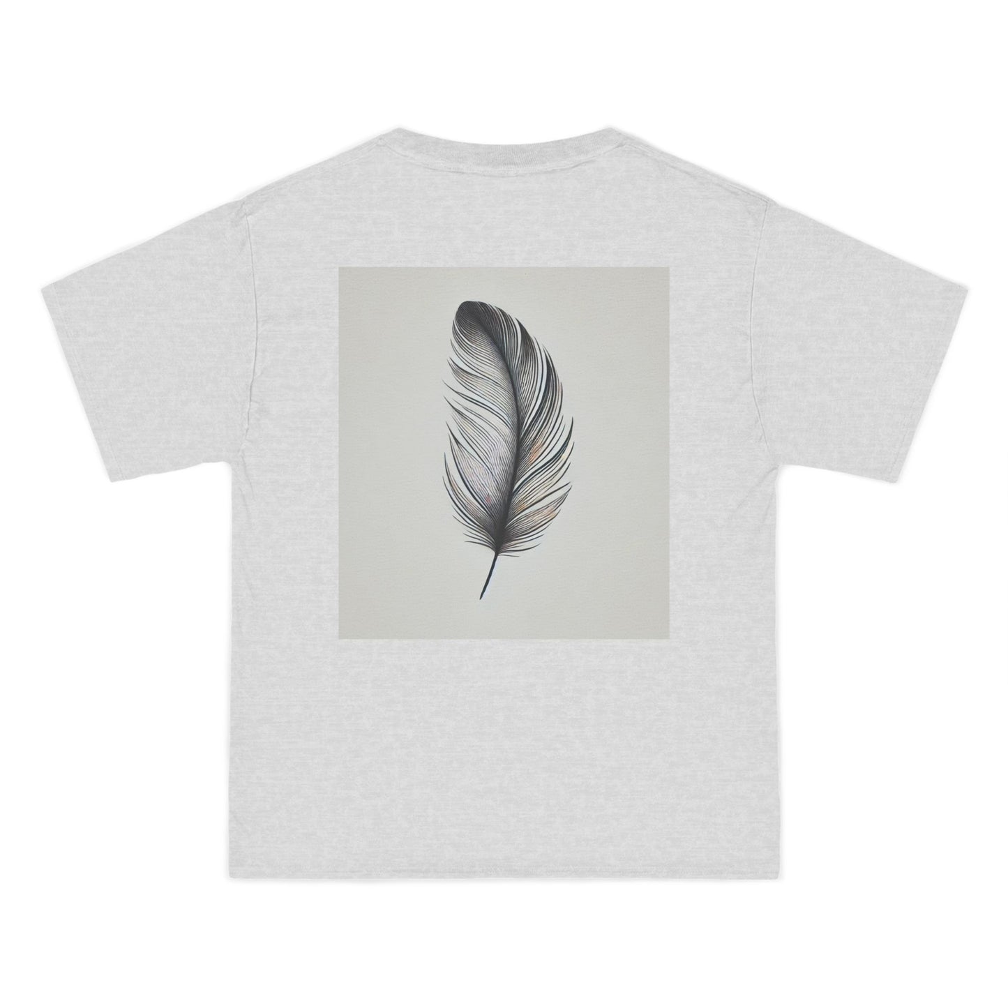 Solitary
  Feather: Minimalist Line Art