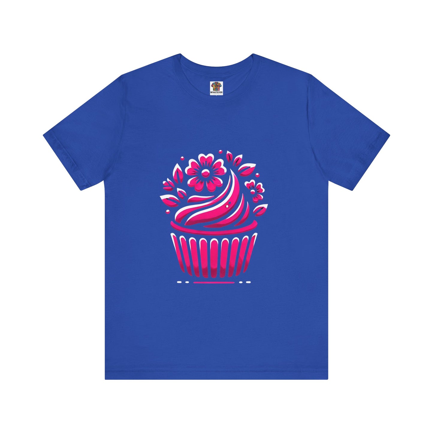 Cupcake with Floral Frosting: Floral Noir