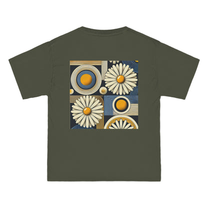 Geometric
  Daisy Pattern: Retro Pop-Art