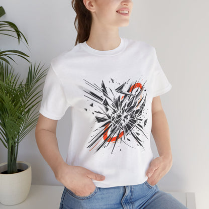Shattered Glass: Pop Art Minimalistic