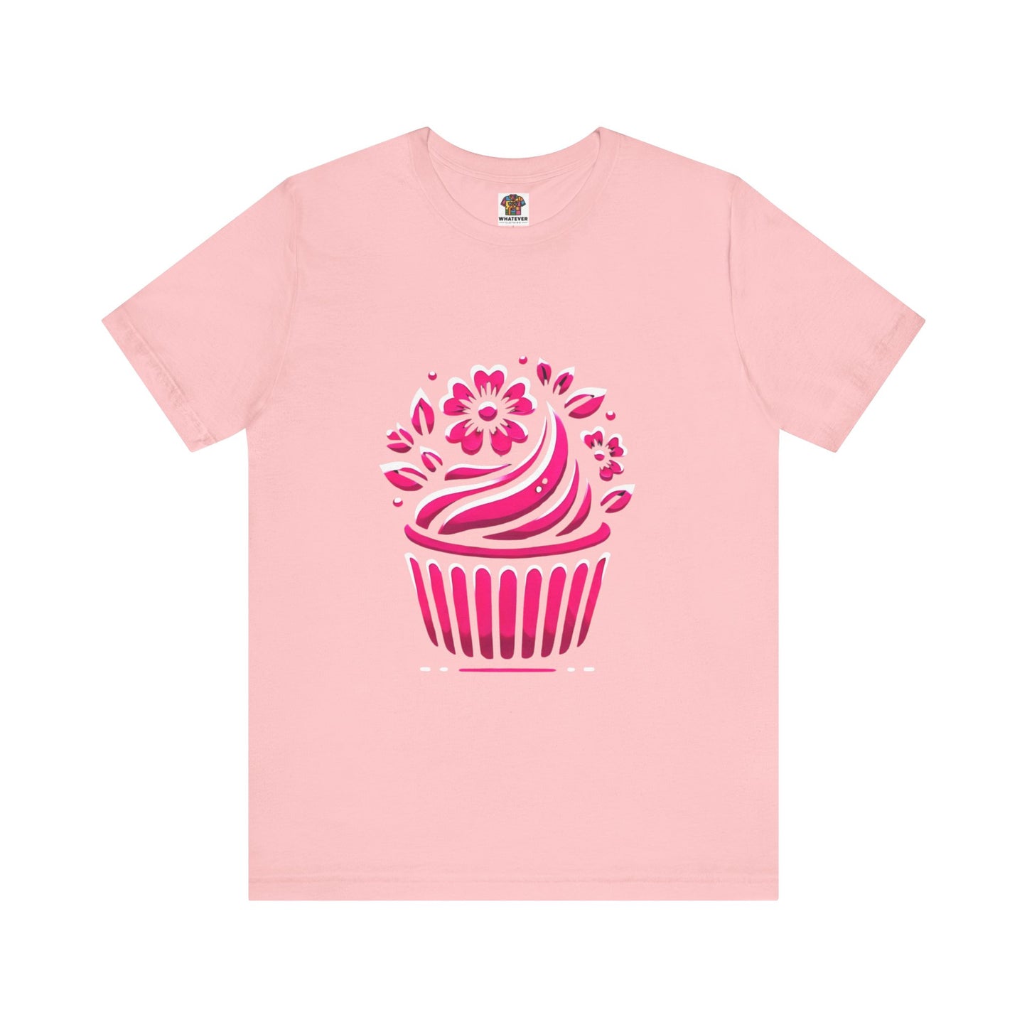 Cupcake with Floral Frosting: Floral Noir