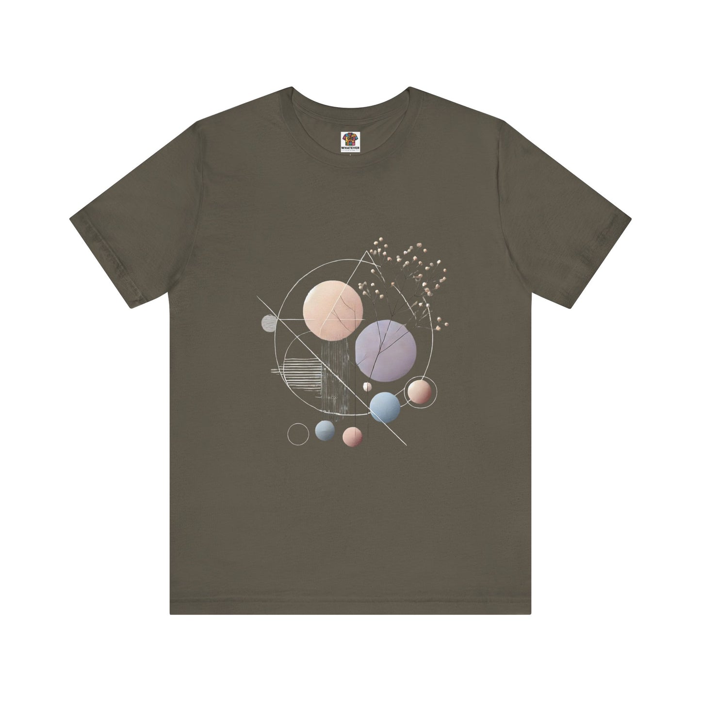 Abstract Geometric Shapes: Minimalistic Nature Design