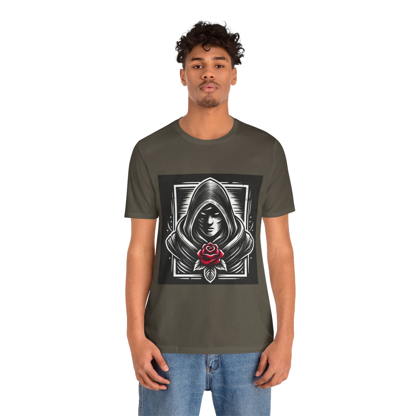 Hooded Figure: Gothic Streetwear