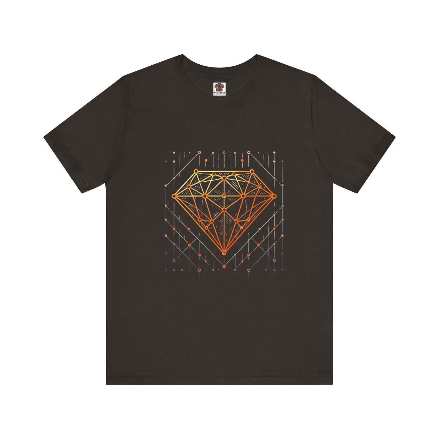 Stylized Diamond: Minimalist Geometric