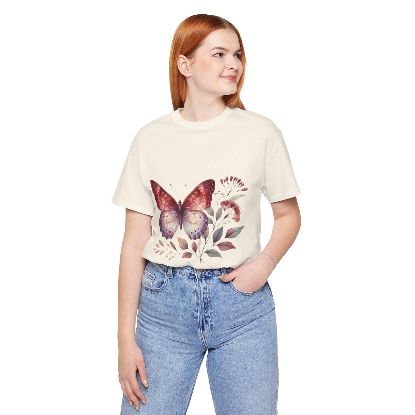 Watercolor Butterfly: Watercolor Floral
