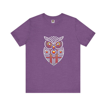 Mystic Owl: Minimalist Geometric