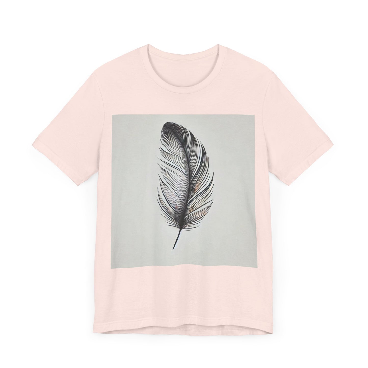 Solitary
  Feather: Minimalist Line Art