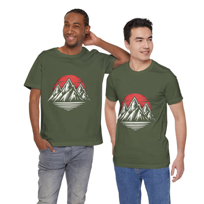 Mountain Silhouette: Gothic Streetwear