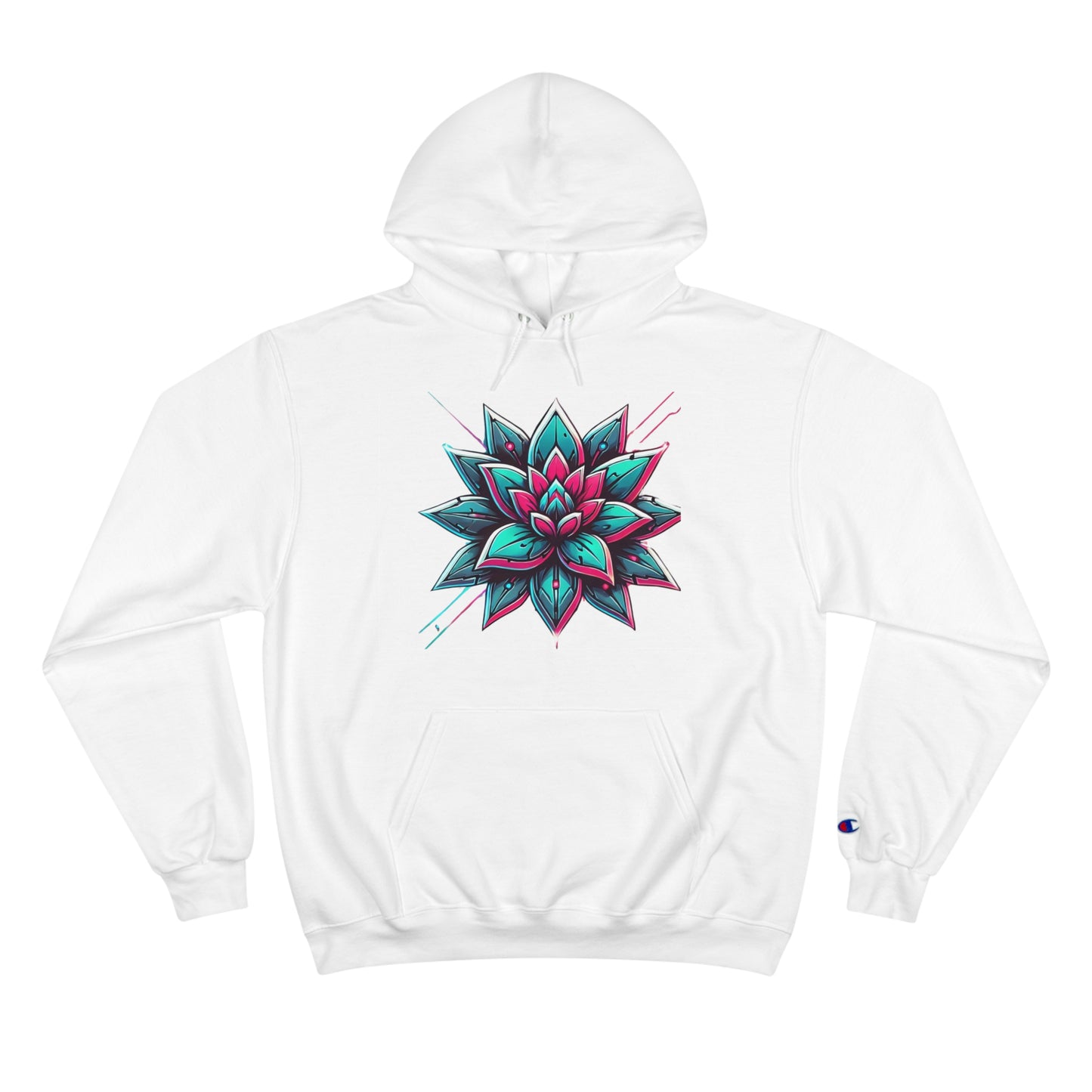 Cybernetic
  Flower: Cyberpunk Retro-futuristic