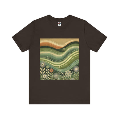 Rolling Hills: Floral Sepia