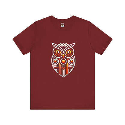 Mystic Owl: Minimalist Geometric