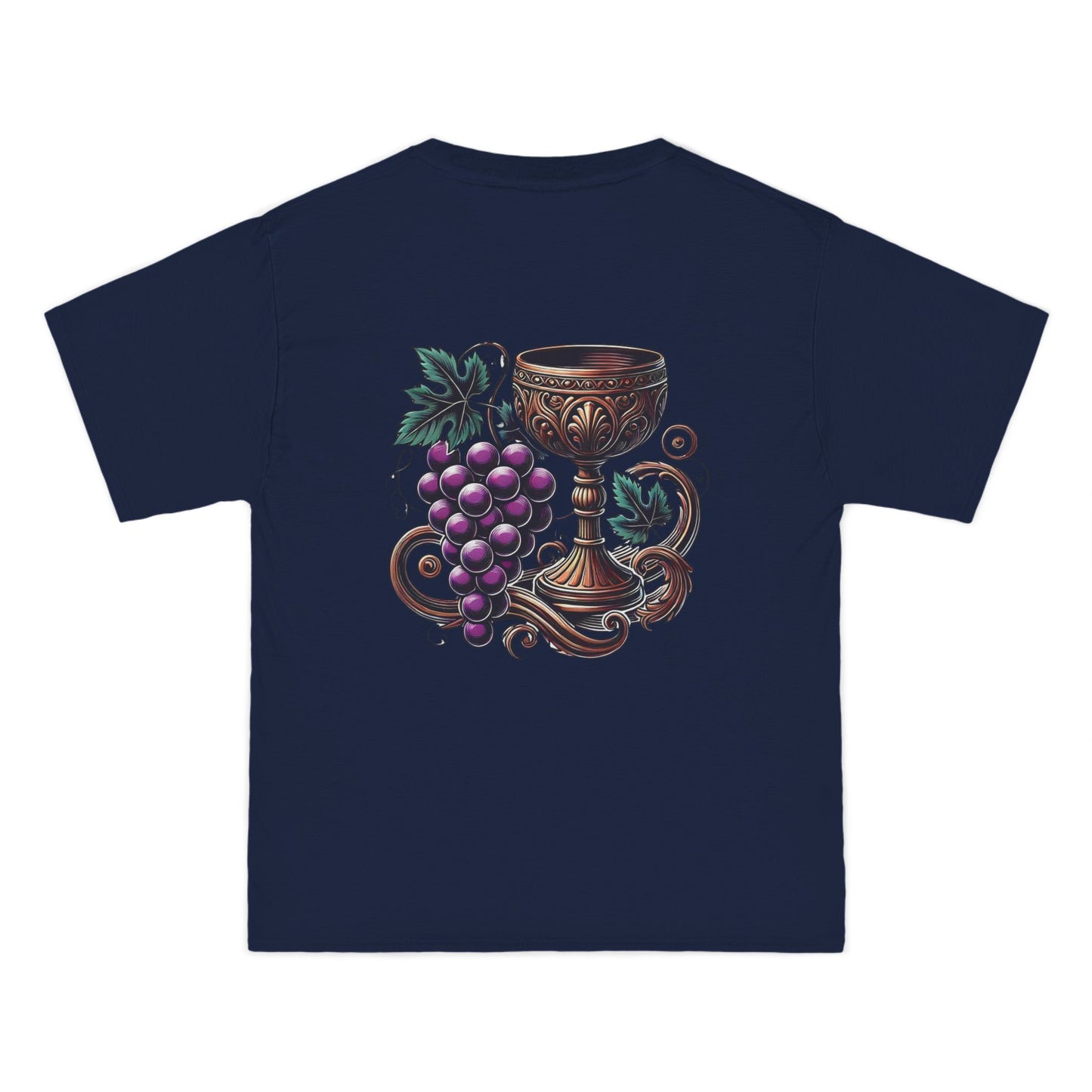 Grapes
  and Goblet: Classical Elegance