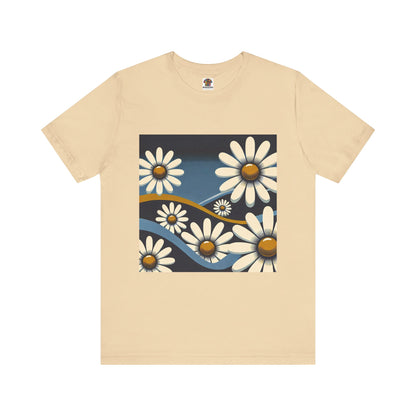 Daisy Landscape: Retro Pop-Art