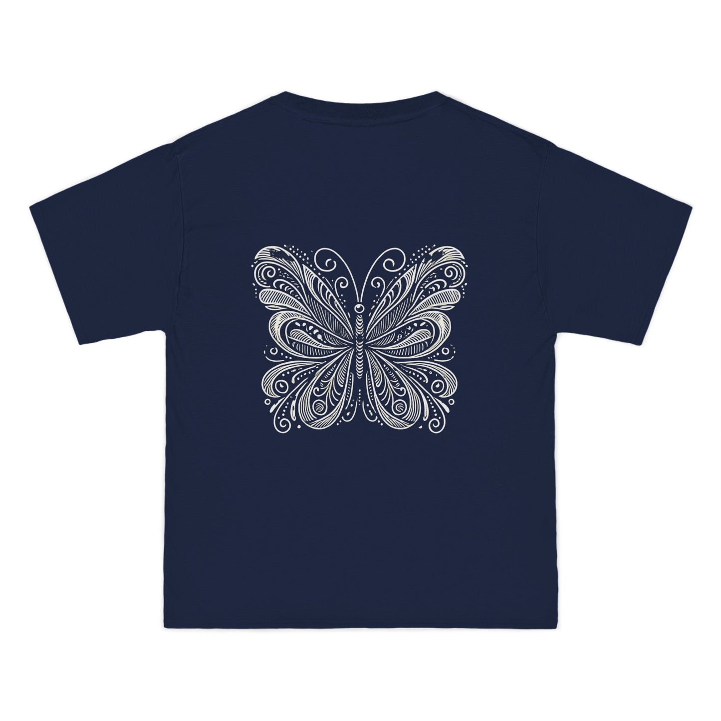 Stylized
  Butterfly: Monochromatic Deco