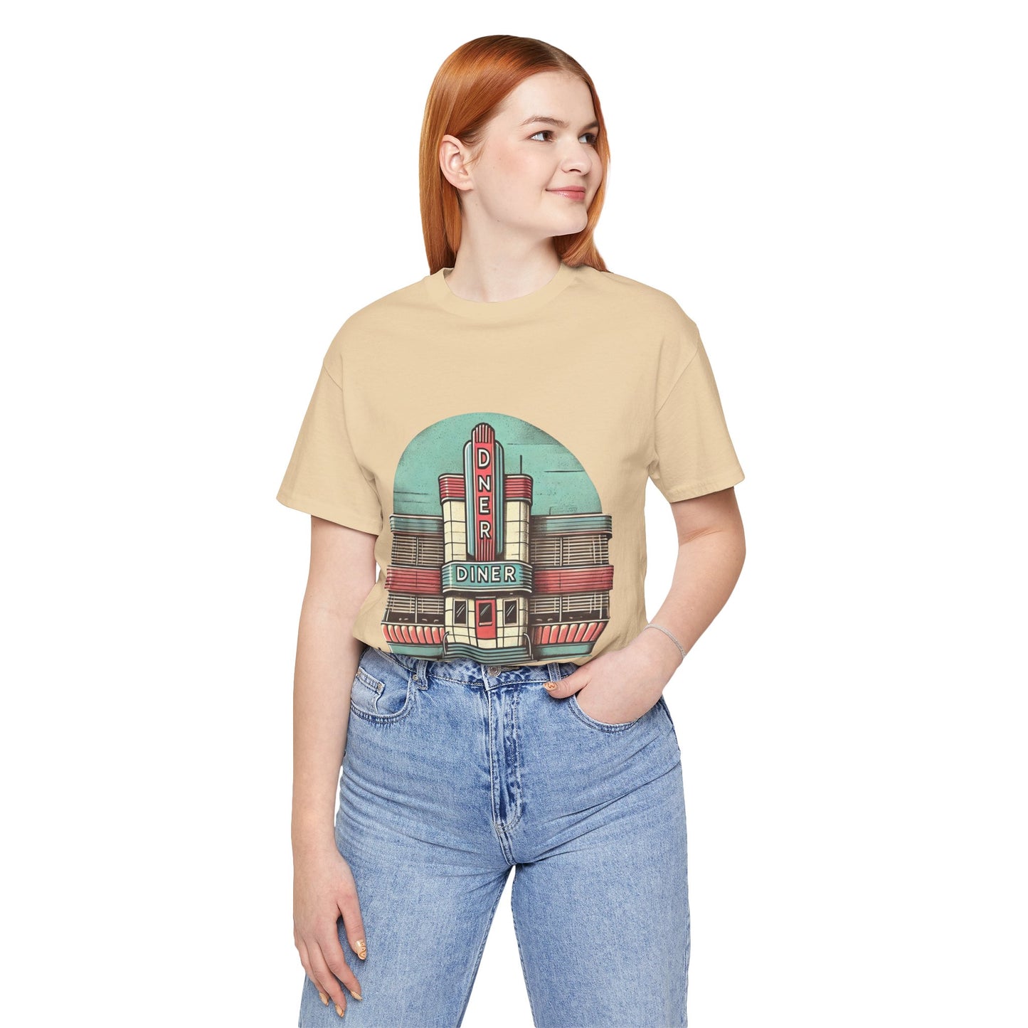 Stylized 1970s Diner: GROOVY Retrozip